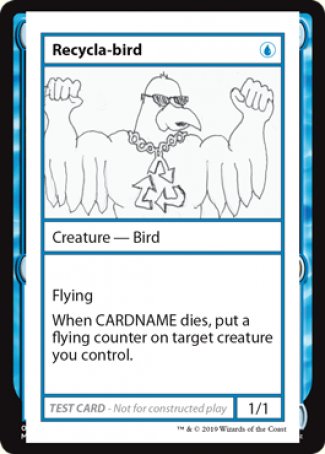 Recycla-bird (2021 Edition) [Mystery Booster Playtest Cards] | Play N Trade Winnipeg