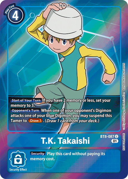 T.K. Takaishi [BT8-087] (Alternative Art - Box Topper) [New Awakening] | Play N Trade Winnipeg