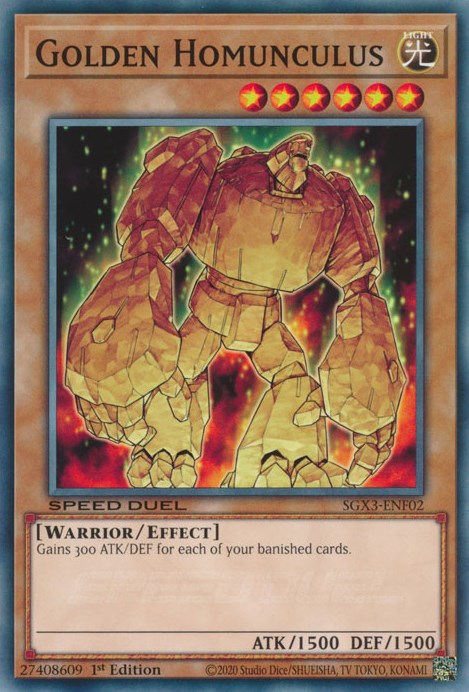 Golden Homunculus [SGX3-ENF02] Common | Play N Trade Winnipeg
