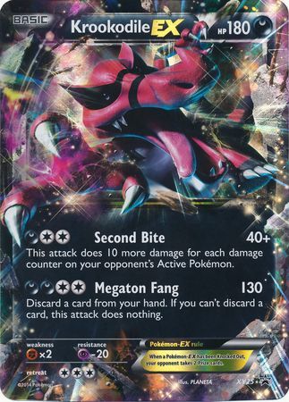 Krookodile EX (XY25) (Jumbo Card) [XY: Black Star Promos] | Play N Trade Winnipeg