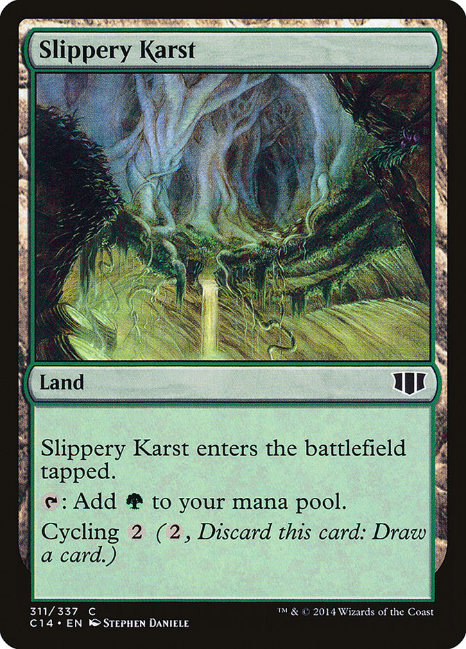 Slippery Karst [Commander 2014] | Play N Trade Winnipeg