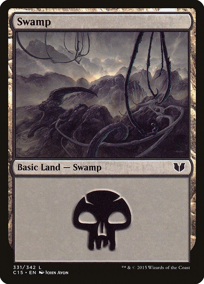 Swamp (331) [Commander 2015] | Play N Trade Winnipeg