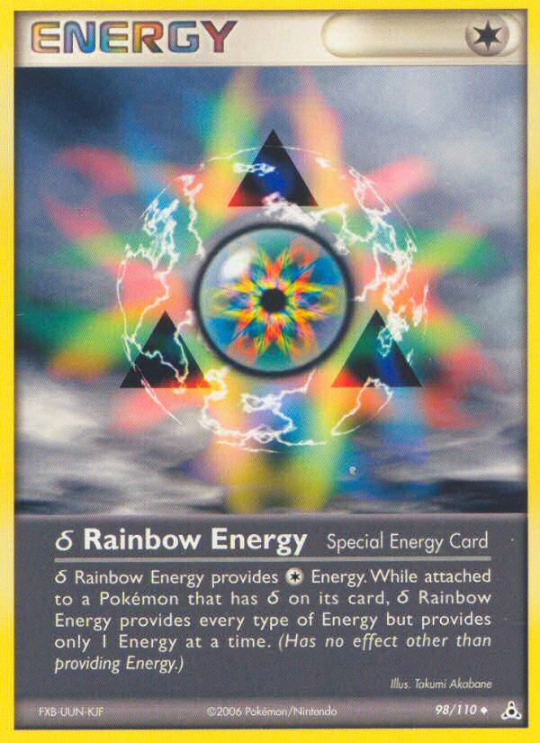 Rainbow Energy (98/110) (Delta Species) [EX: Holon Phantoms] | Play N Trade Winnipeg