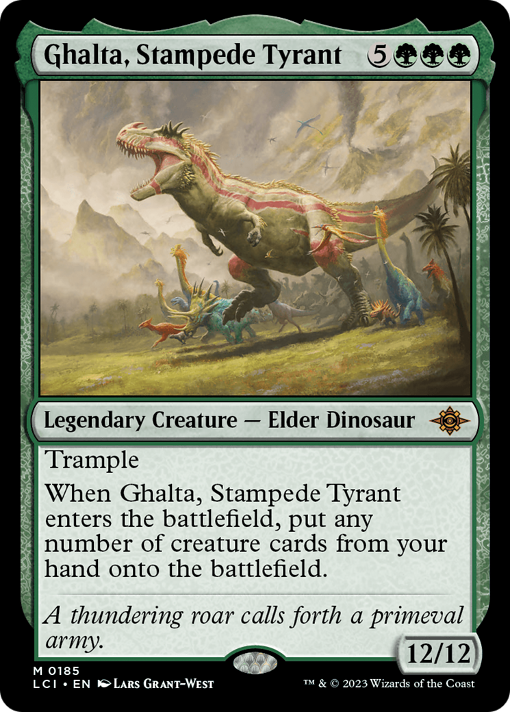 Ghalta, Stampede Tyrant [The Lost Caverns of Ixalan] | Play N Trade Winnipeg