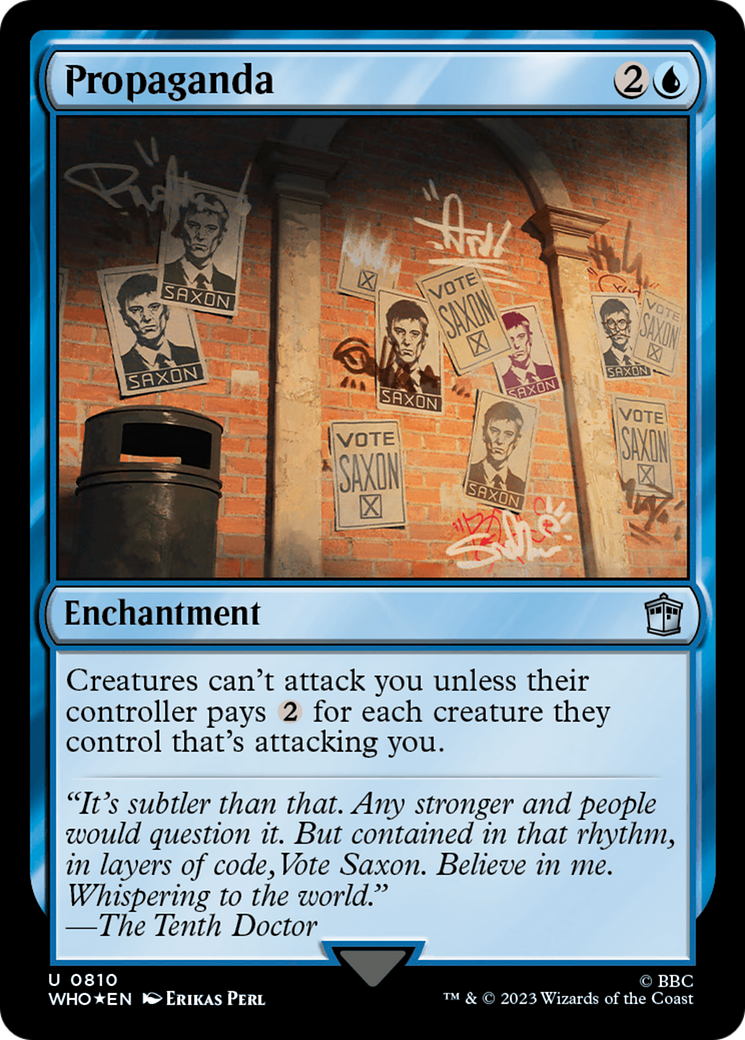 Propaganda (Surge Foil) [Doctor Who] | Play N Trade Winnipeg