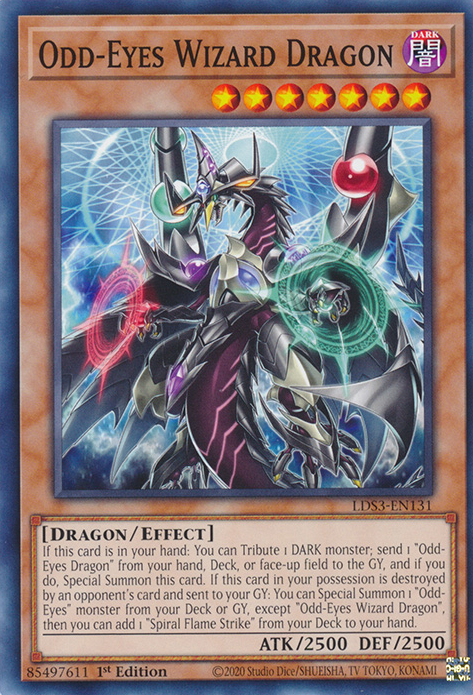 Odd-Eyes Wizard Dragon [LDS3-EN131] Common | Play N Trade Winnipeg