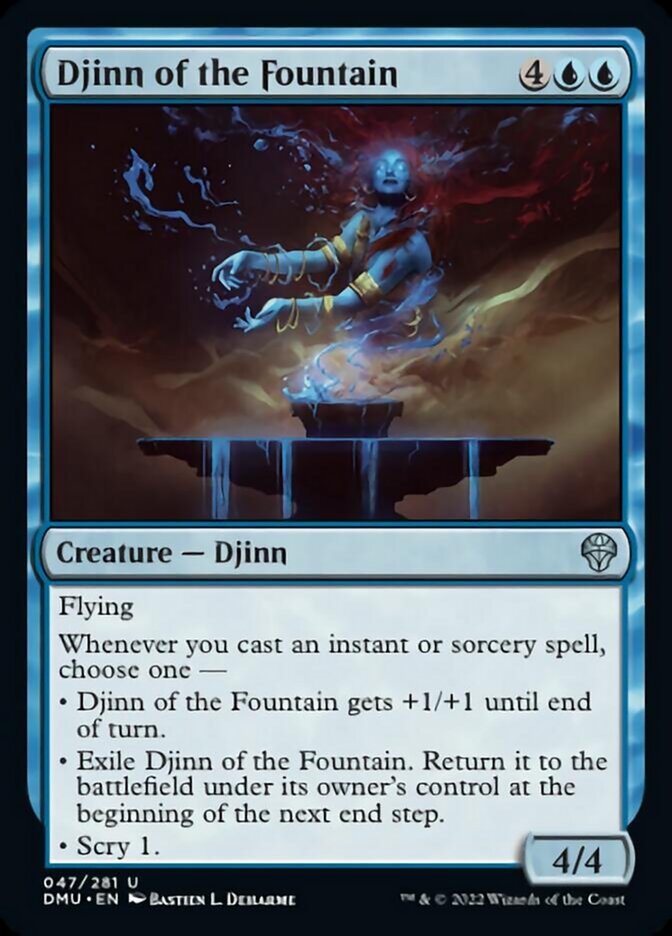 Djinn of the Fountain [Dominaria United] | Play N Trade Winnipeg