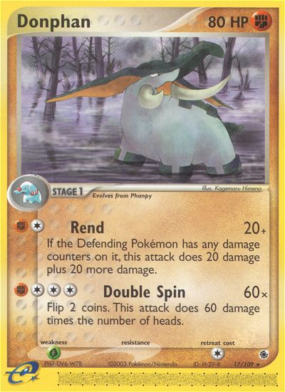 Donphan (17/109) [EX: Ruby & Sapphire] | Play N Trade Winnipeg