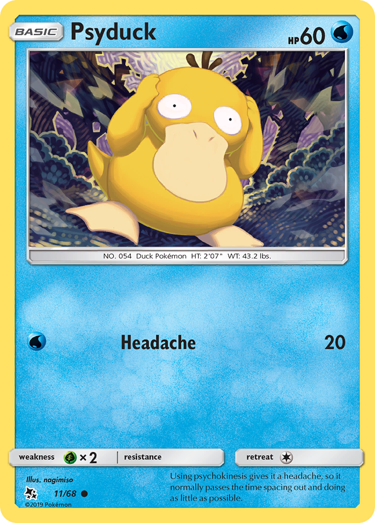 Psyduck (11/68) [Sun & Moon: Hidden Fates] | Play N Trade Winnipeg