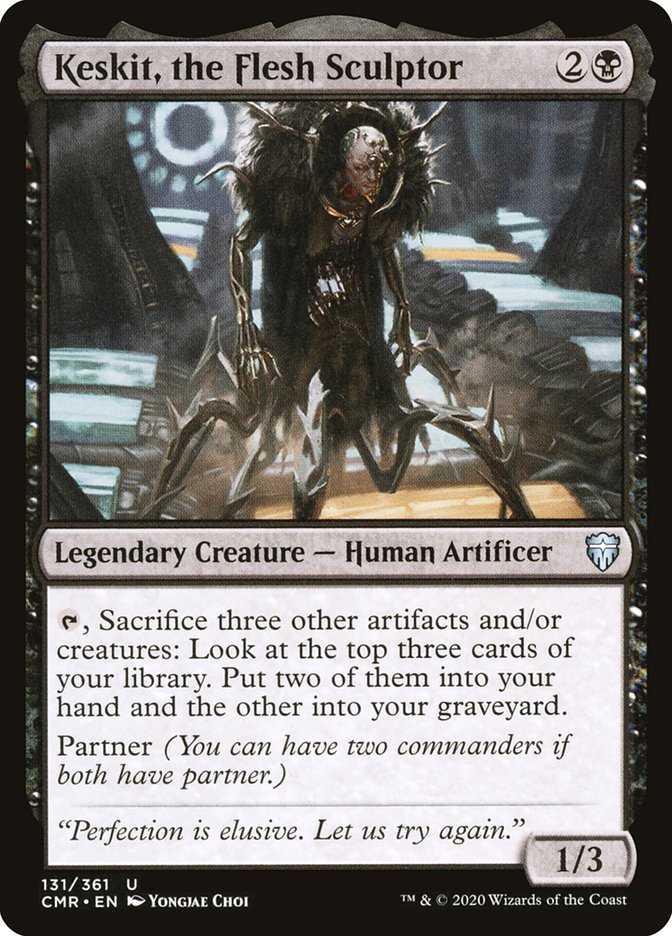 Keskit, the Flesh Sculptor [Commander Legends] | Play N Trade Winnipeg