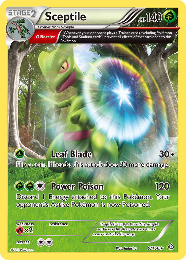 Sceptile (9/160) [XY: Primal Clash] | Play N Trade Winnipeg