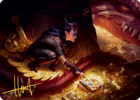 Hoard Robber Art Card (Gold-Stamped Signature) [Dungeons & Dragons: Adventures in the Forgotten Realms Art Series] | Play N Trade Winnipeg