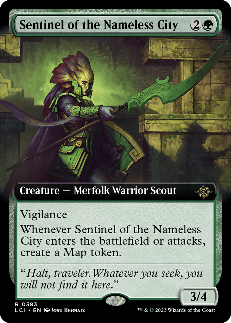 Sentinel of the Nameless City (Extended Art) [The Lost Caverns of Ixalan] | Play N Trade Winnipeg