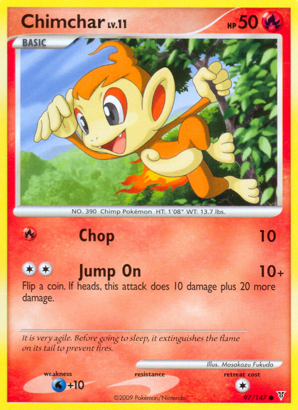 Chimchar (97/147) [Platinum: Supreme Victors] | Play N Trade Winnipeg