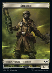 Soldier (004) // Vanguard Suppressor Double-sided Token (Surge Foil) [Universes Beyond: Warhammer 40,000 Tokens] | Play N Trade Winnipeg