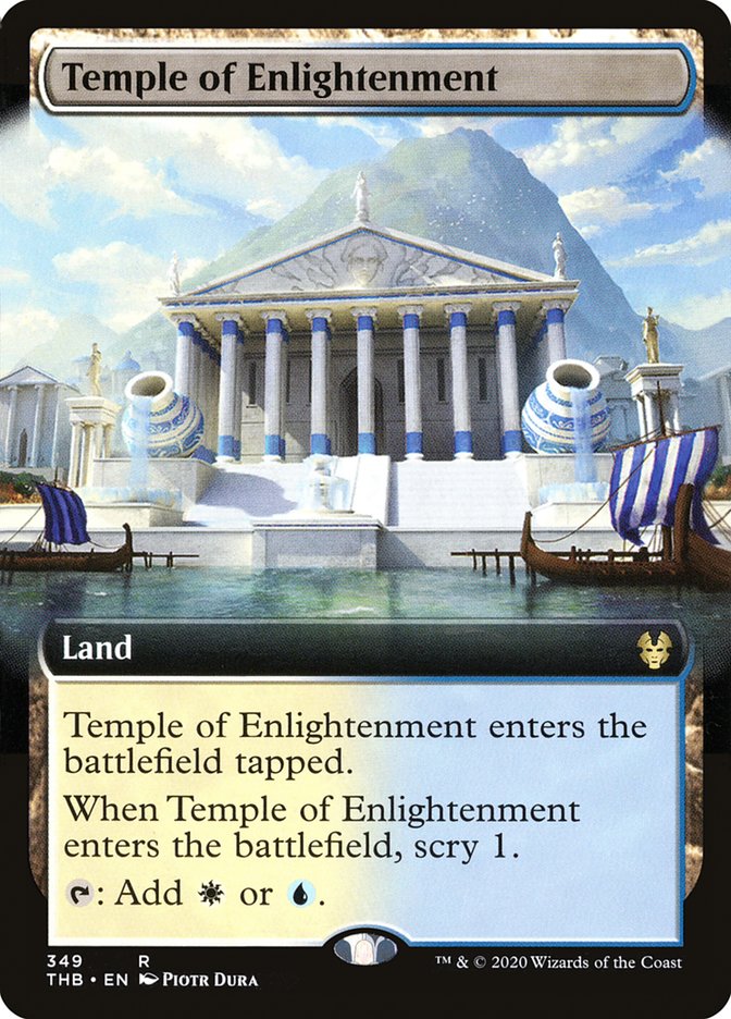 Temple of Enlightenment (Extended) [Theros Beyond Death] | Play N Trade Winnipeg