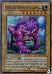 Behemoth the King of All Animals [DR3-EN134] Super Rare | Play N Trade Winnipeg