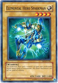 Elemental Hero Sparkman [DR3-EN184] Common | Play N Trade Winnipeg