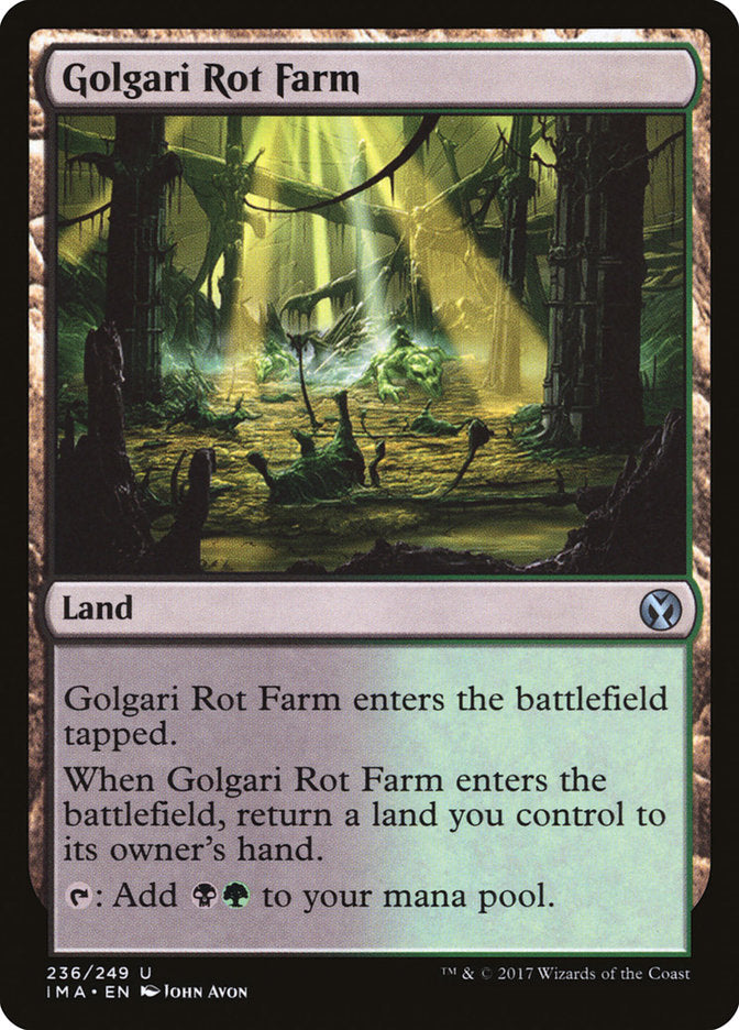 Golgari Rot Farm [Iconic Masters] | Play N Trade Winnipeg