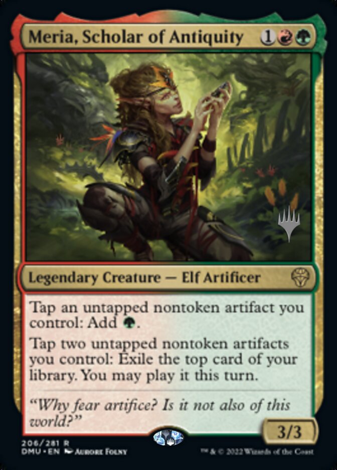 Meria, Scholar of Antiquity (Promo Pack) [Dominaria United Promos] | Play N Trade Winnipeg