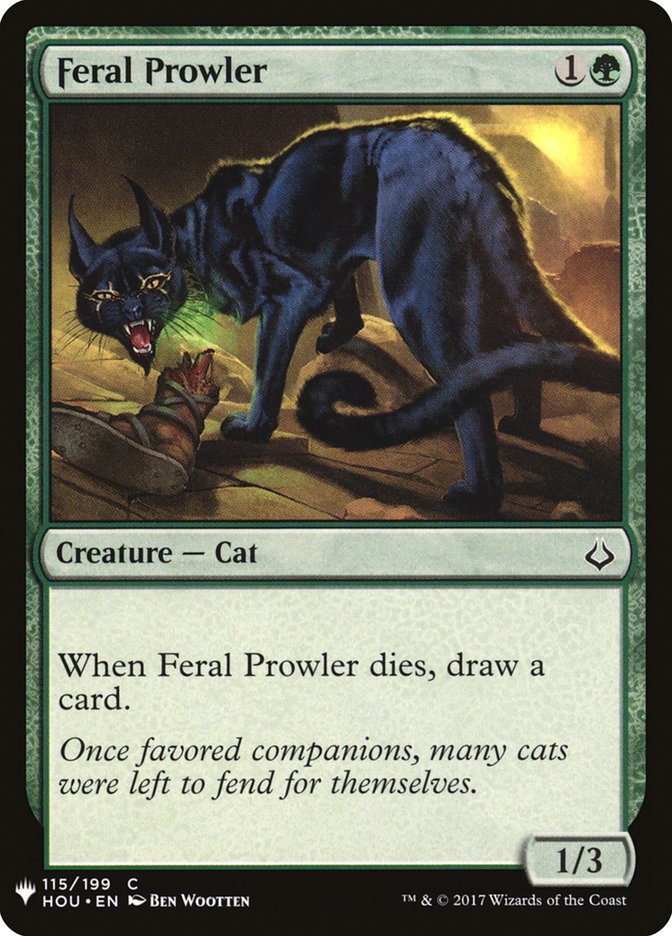 Feral Prowler [Mystery Booster] | Play N Trade Winnipeg