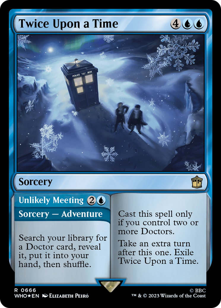 Twice Upon a Time // Unlikely Meeting (Surge Foil) [Doctor Who] | Play N Trade Winnipeg