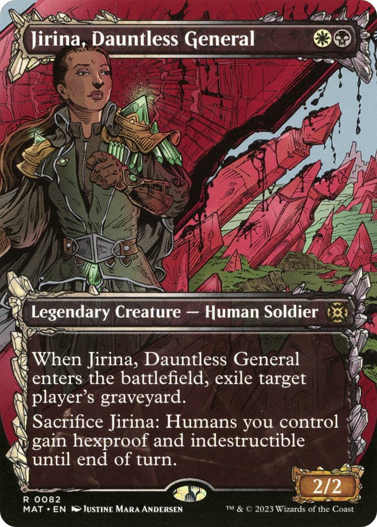 Jirina, Dauntless General (Showcase) [March of the Machine: The Aftermath] | Play N Trade Winnipeg