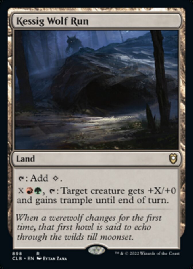 Kessig Wolf Run [Commander Legends: Battle for Baldur's Gate] | Play N Trade Winnipeg