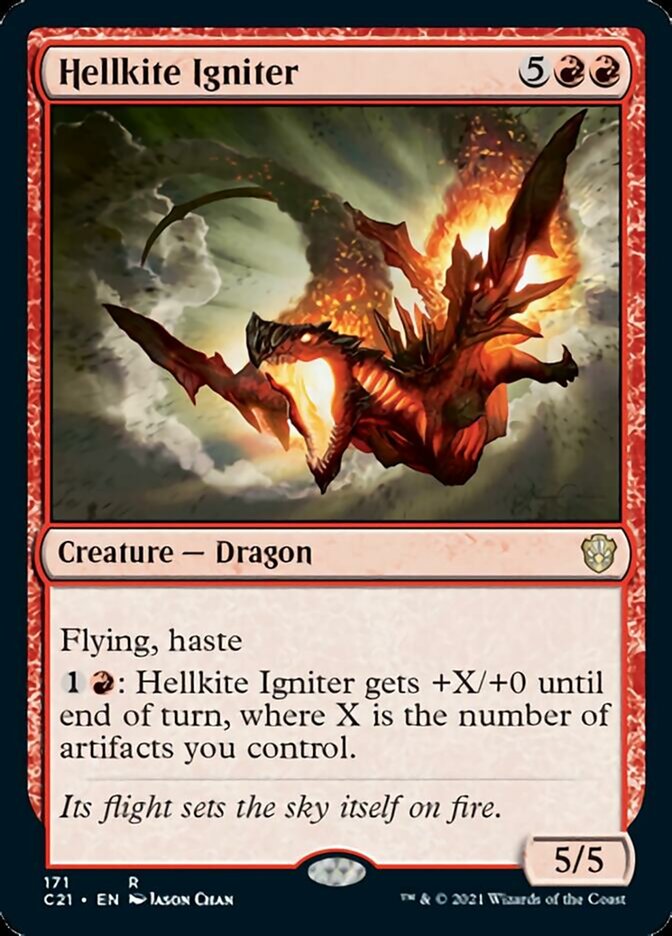 Hellkite Igniter [Commander 2021] | Play N Trade Winnipeg