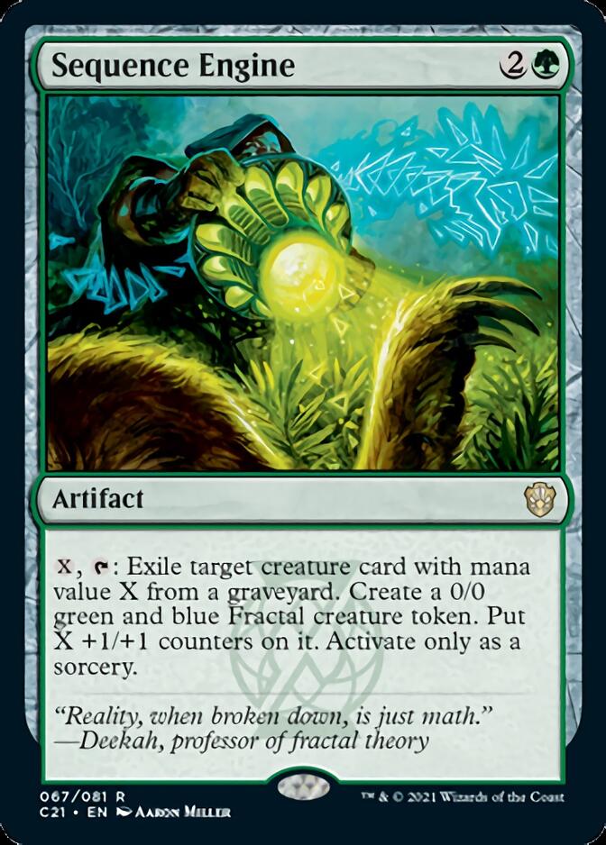 Sequence Engine [Commander 2021] | Play N Trade Winnipeg