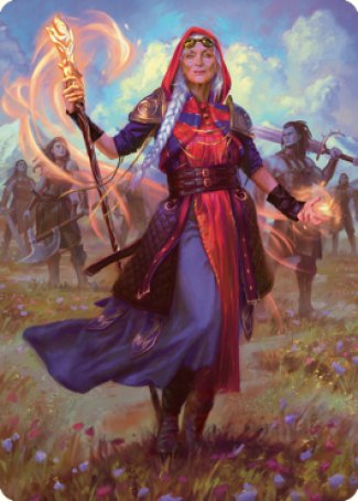 Jaya, Fiery Negotiator Art Card 1 [Dominaria United Art Series] | Play N Trade Winnipeg