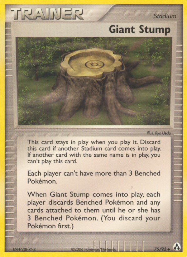 Giant Stump (75/92) [EX: Legend Maker] | Play N Trade Winnipeg