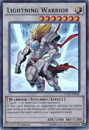 Lightning Warrior [LC5D-EN042] Ultra Rare | Play N Trade Winnipeg