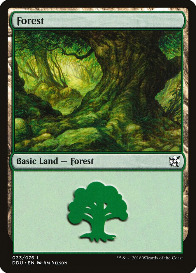 Forest (33) [Duel Decks: Elves vs. Inventors] | Play N Trade Winnipeg