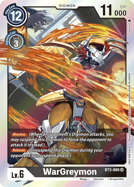 WarGreymon [BT2-065] (Alternative Art - Box Topper) [Classic Collection] | Play N Trade Winnipeg