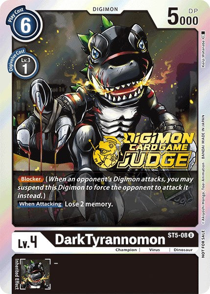 DarkTyrannomon [ST5-08] (Judge Pack 1) [Starter Deck: Machine Black Promos] | Play N Trade Winnipeg