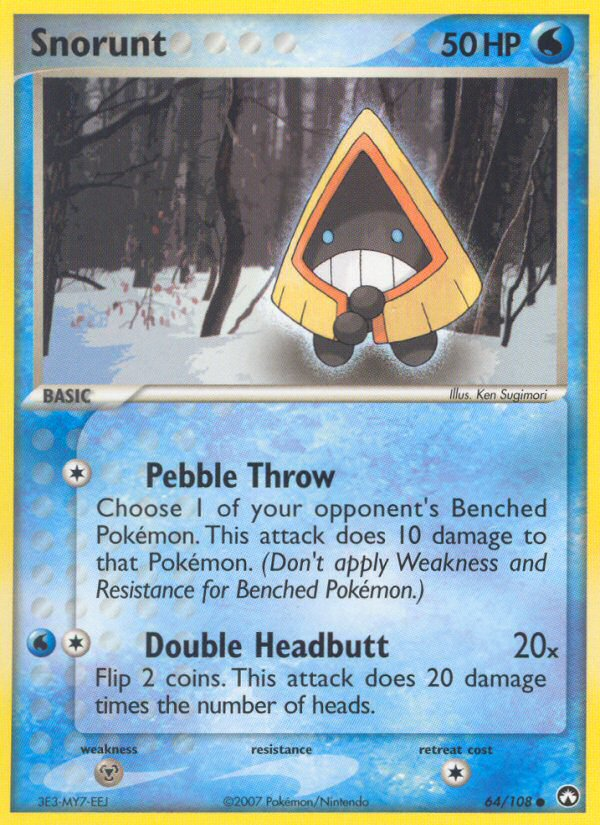 Snorunt (64/108) [EX: Power Keepers] | Play N Trade Winnipeg