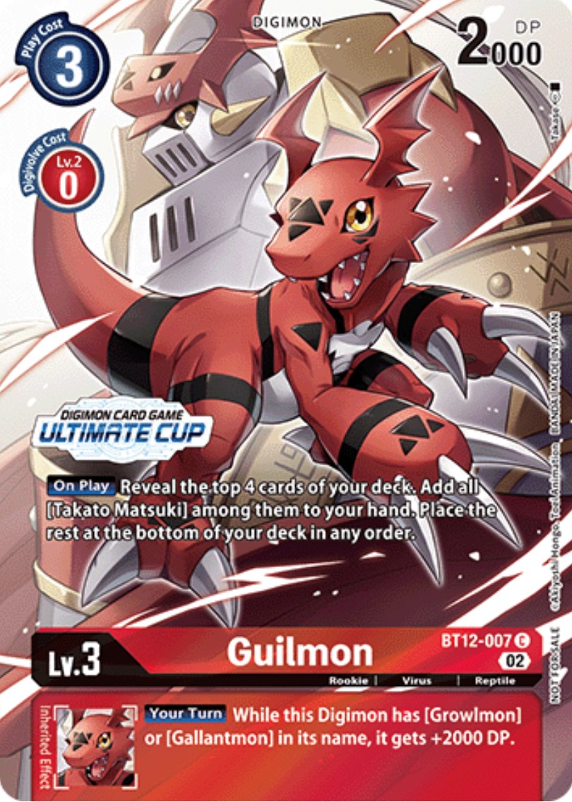 Guilmon [BT12-007] (Ultimate Cup) [Across Time Promos] | Play N Trade Winnipeg