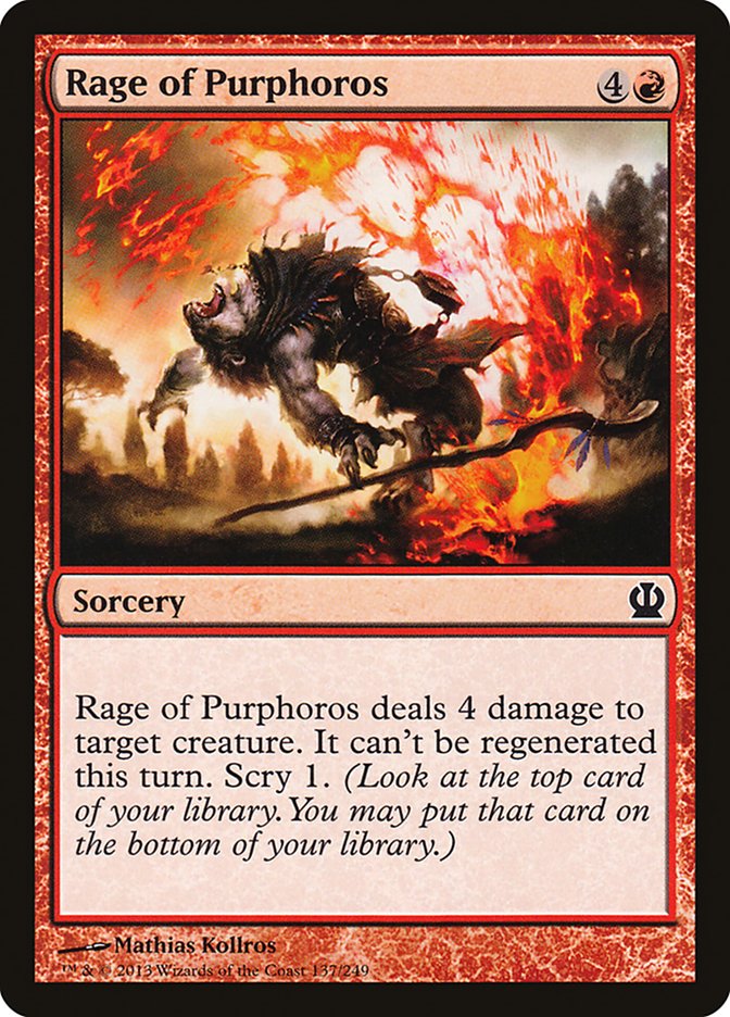 Rage of Purphoros [Theros] | Play N Trade Winnipeg