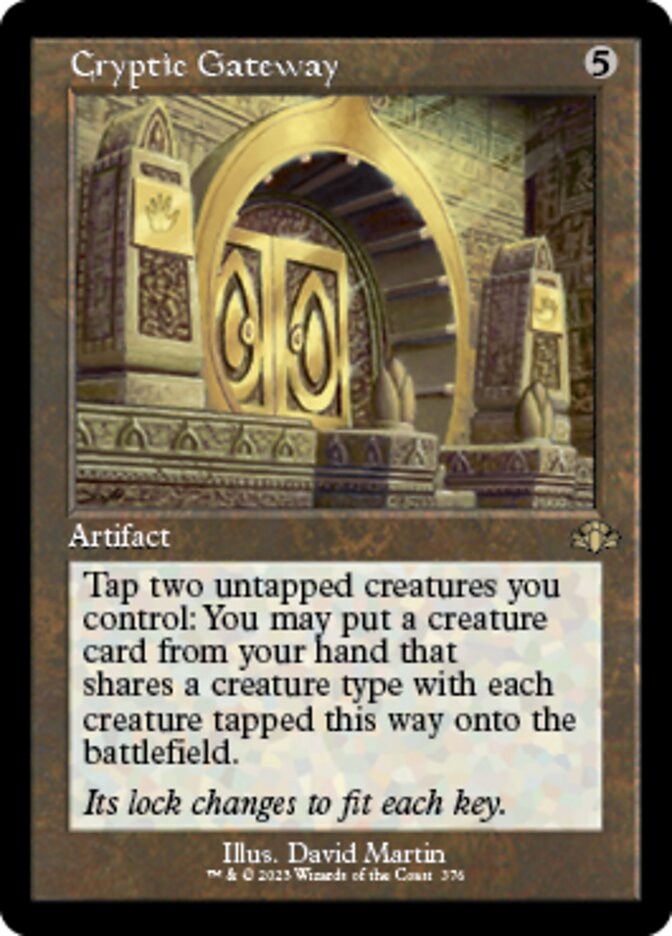 Cryptic Gateway (Retro) [Dominaria Remastered] | Play N Trade Winnipeg