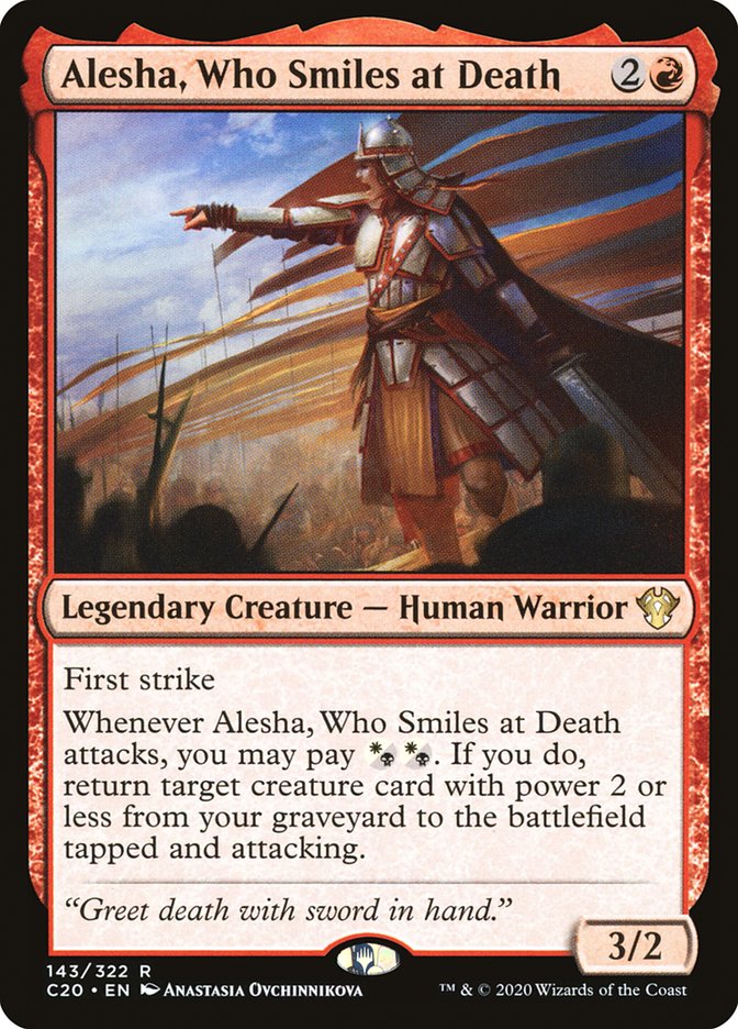 Alesha, Who Smiles at Death [Commander 2020] | Play N Trade Winnipeg