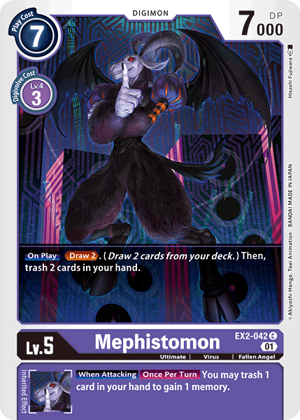 Mephistomon [EX2-042] [Digital Hazard] | Play N Trade Winnipeg