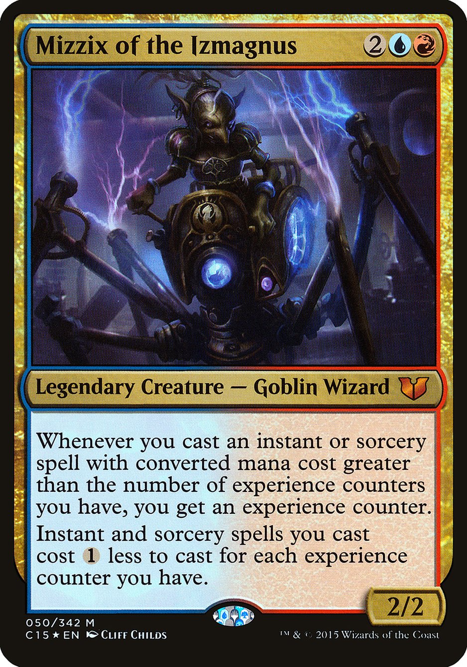 Mizzix of the Izmagnus (Oversized) [Commander 2015 Oversized] | Play N Trade Winnipeg