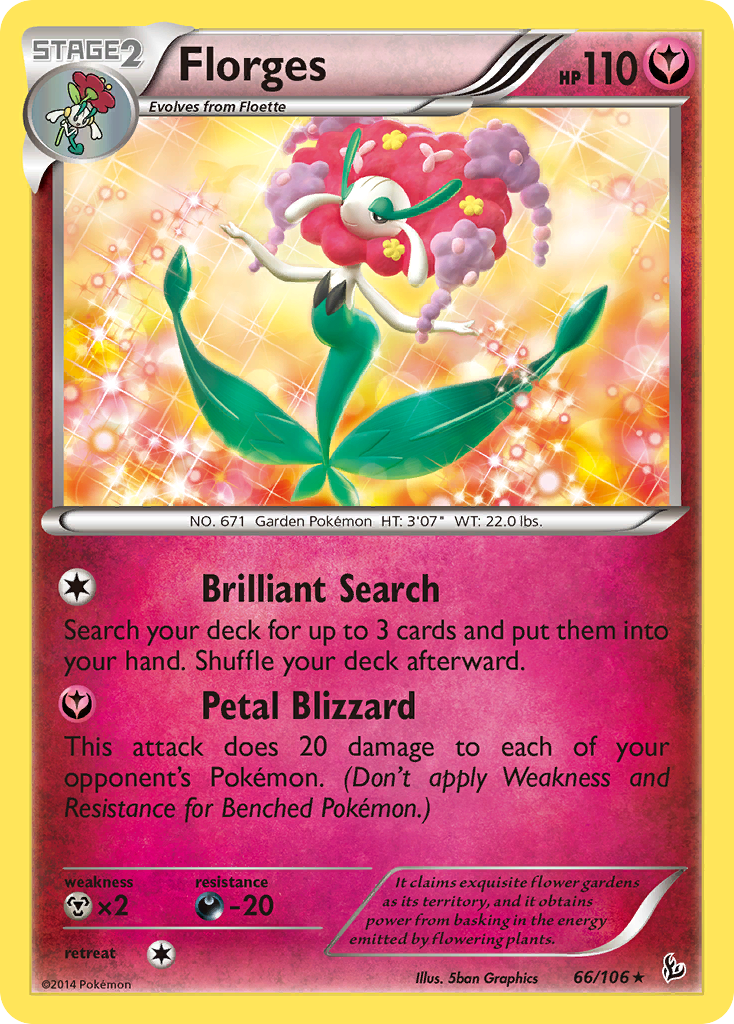 Florges (66/106) [XY: Flashfire] | Play N Trade Winnipeg