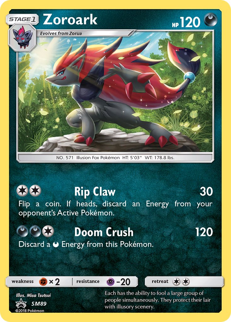 Zoroark (SM89) [Sun & Moon: Black Star Promos] | Play N Trade Winnipeg