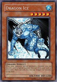 Dragon Ice [GLAS-EN084] Secret Rare | Play N Trade Winnipeg