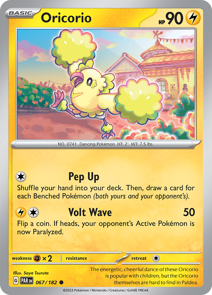 Oricorio (067/182) [Scarlet & Violet: Paradox Rift] | Play N Trade Winnipeg