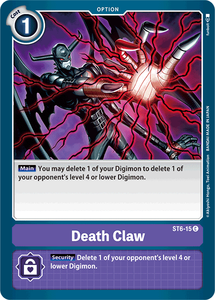 Death Claw [ST6-15] [Starter Deck: Venomous Violet] | Play N Trade Winnipeg