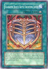 Gladiator Beast's Battle Archfiend Shield [PTDN-EN060] Common | Play N Trade Winnipeg