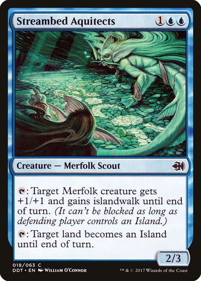 Streambed Aquitects [Duel Decks: Merfolk vs. Goblins] | Play N Trade Winnipeg